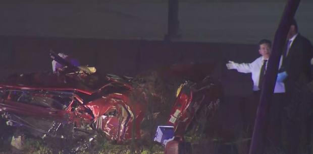 One Killed In 5 Freeway Crash Near Disneyland 