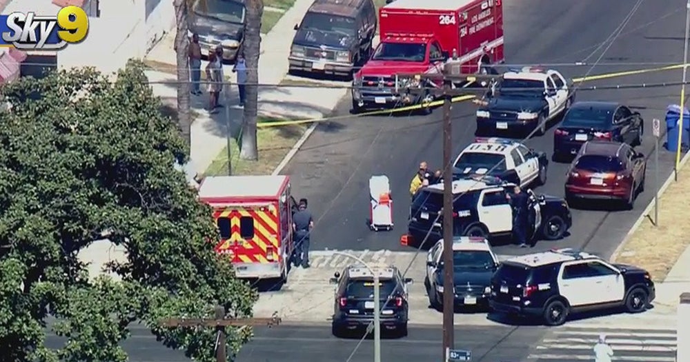 Several LAPD Units Shut Down South LA Neighborhood In Search Of Pursuit ...
