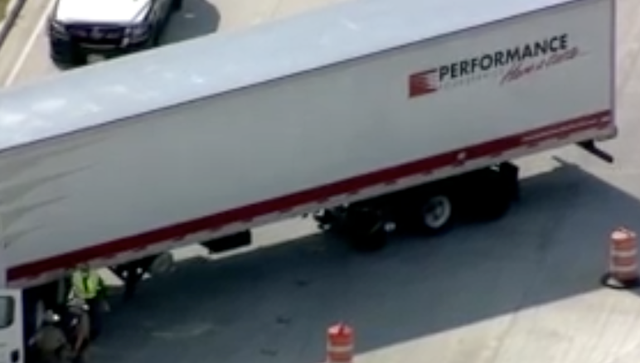 Crash involving big rig and motorcycle in Ovilla 