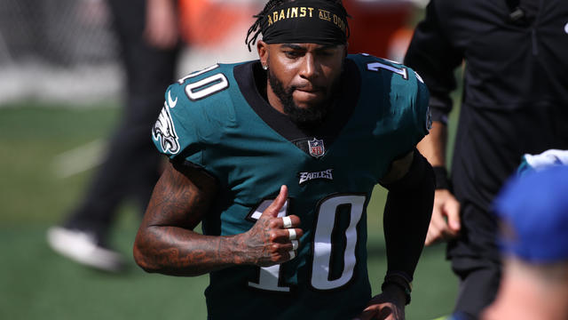 Without DeSean Jackson, Eagles struggling at wide receiver