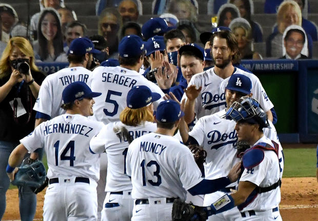 Los Angeles Dodgers defeat the Milwaukee Brewers 3-0in the wild card to advance ti the NLDS. 