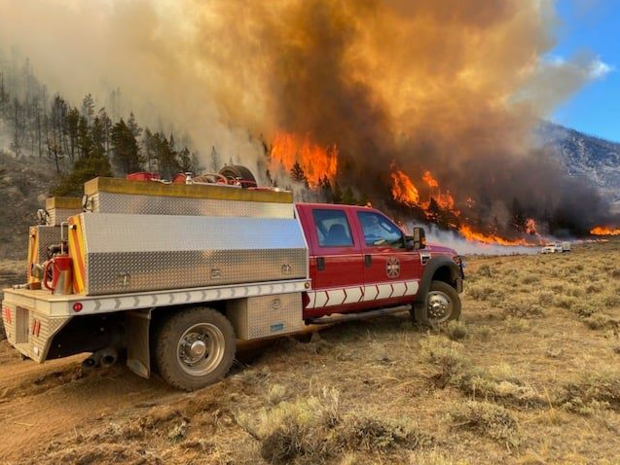 Cameron Peak Fire 1 (Adams County Fire Rescue FB on 9-30) 