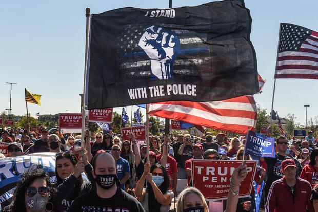 Pro-Trump Rally Held On New York's Staten Island 