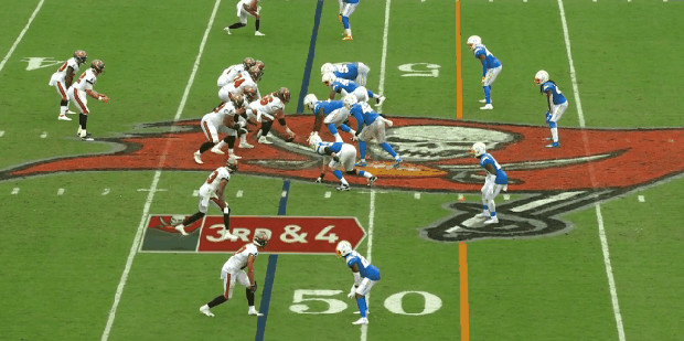 Tom Brady to Justin Watson