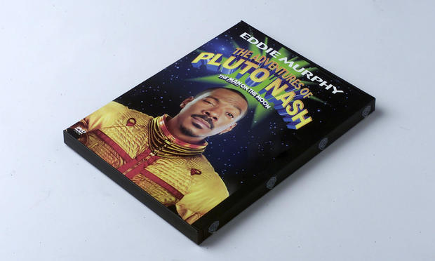 DVD copy of film "The Adventures of Pluto Nash", featuring American comedian Eddie Murphy. 15 January 2003 