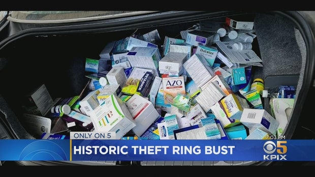 theft ring bust trunk