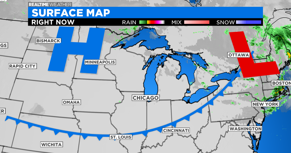 Chicago Weather Winds Relax Wednesday Night CBS Chicago