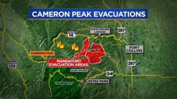 cameron peak fire map 