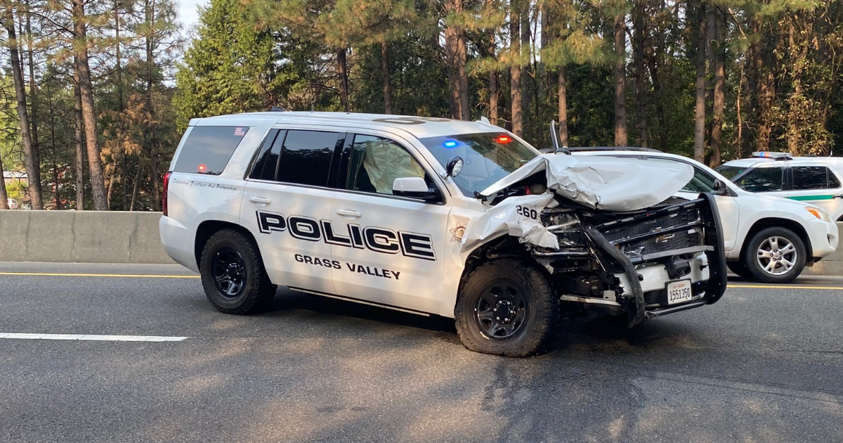 Wild Grass Valley CHP Pursuit Ends With HeadOn Collision Into Police