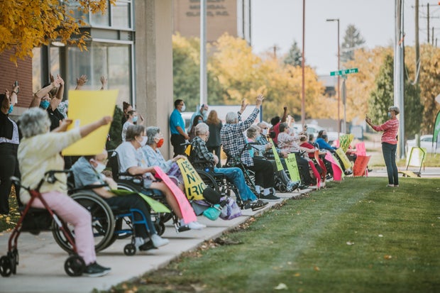 greeley nursing home COVID protest credit Natalie Dyer 3