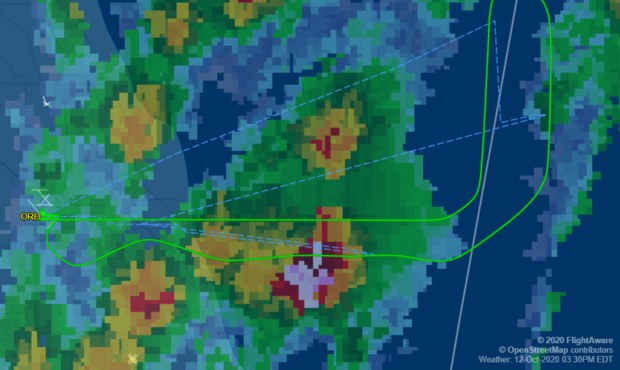 FlightAware: United Flight Caught In Hailstorm 