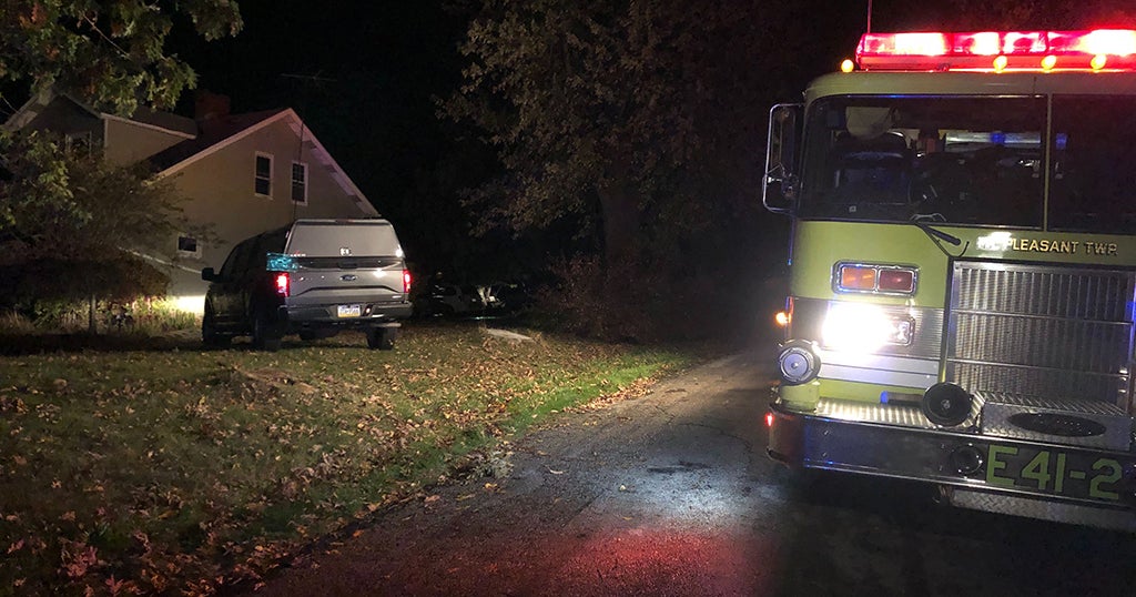 Firefighters Rescue Man From House Fire In Mt. Pleasant Township - CBS ...
