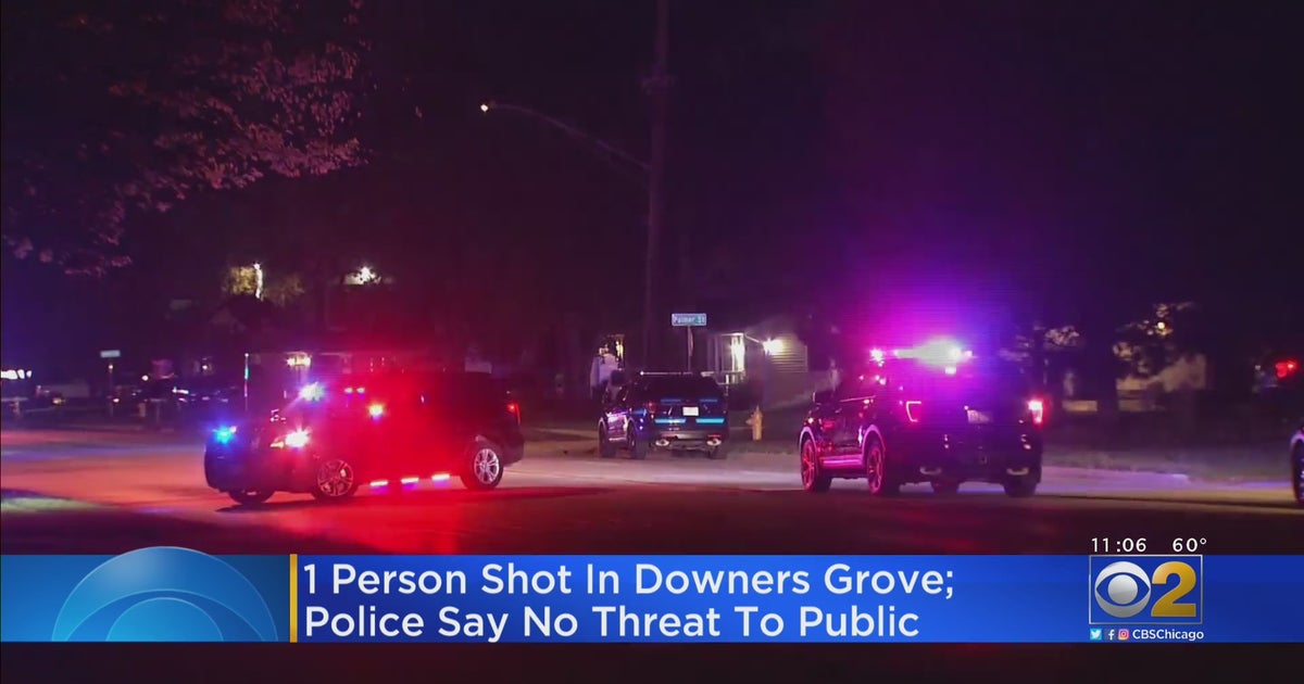 1 Person Injured In Shooting In Downers Grove - CBS Chicago