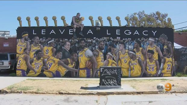 Full Lakers Mural 