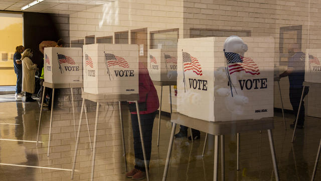 Iowa Residents Cast Ballots As Early Voting For U.S. Presidential Election Begins 