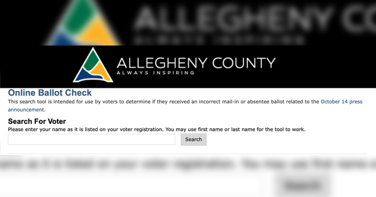Allegheny County Elections Division Launches Search Tool To Determine