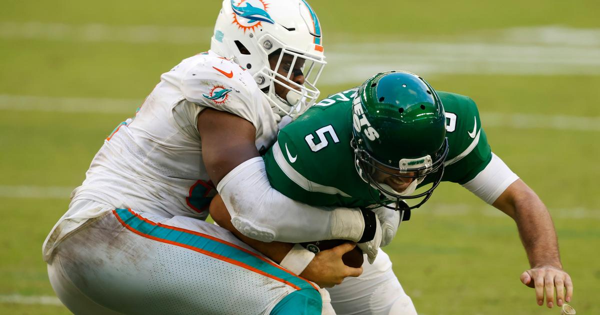 NFL: New low for Gase's New York Jets -- they're shut out by Miami, 24-0