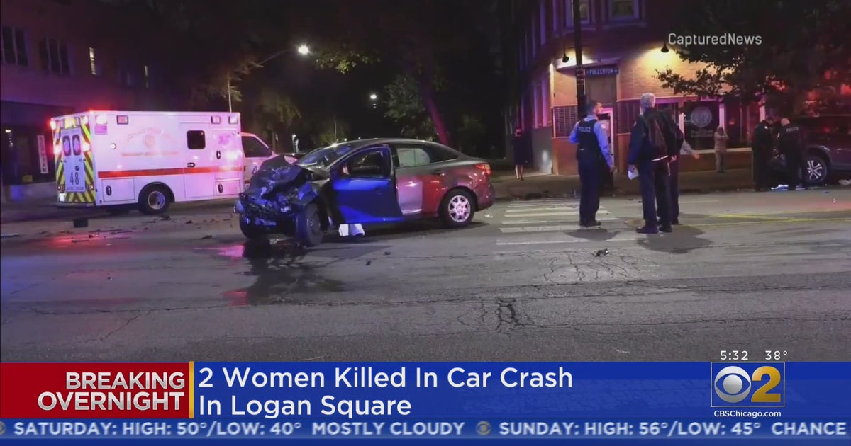 2 Women Dead After Crash In Logan Square - CBS Chicago
