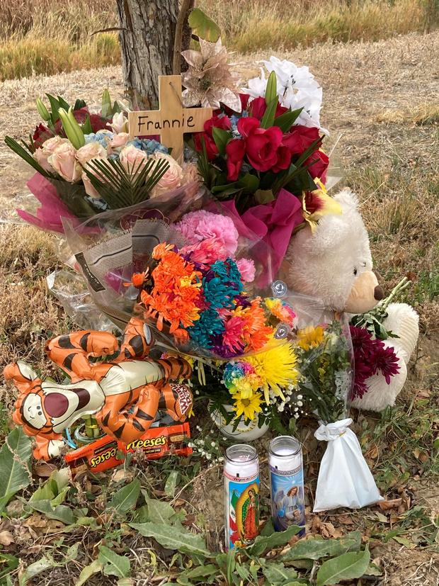 Francesca Dominguez memorial at Hwy 2 and Turnberry Pkway credit CCPD 