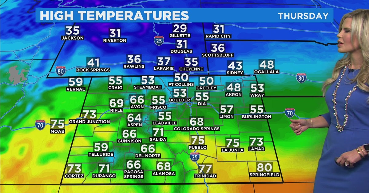 Denver Weather: Major Weather Changes Start Thursday - CBS Colorado