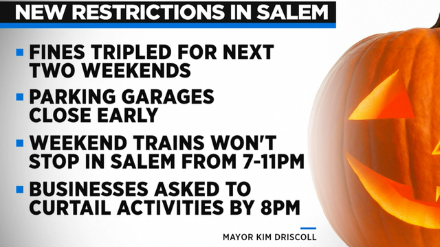 Salem Halloween celebrations should stay safe, officials say – NBC Boston