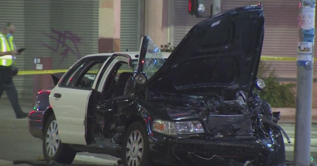 Firefighters Rescue Trapped LAPD Officer From South LA Wreck, 2 Others ...