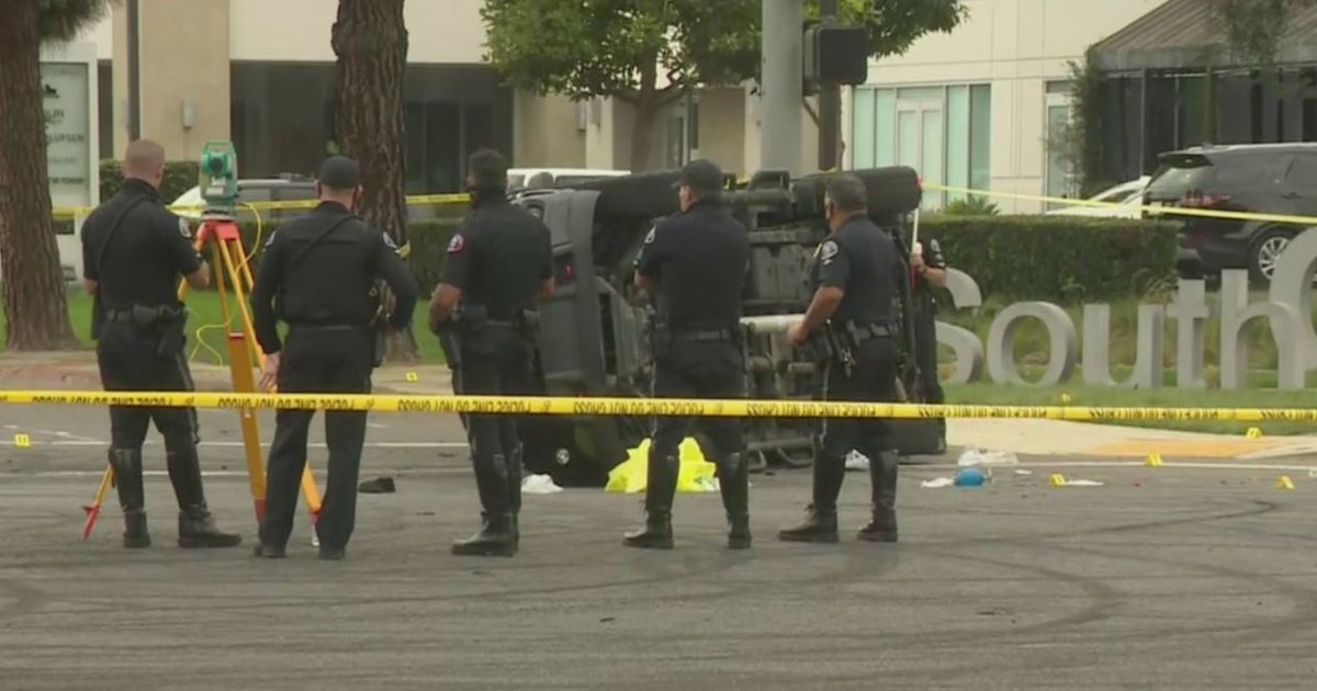Man Killed After Pickup Flips During Street Takeover In Costa Mesa ...