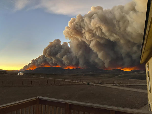 East Troublesome Fire in Colorado 