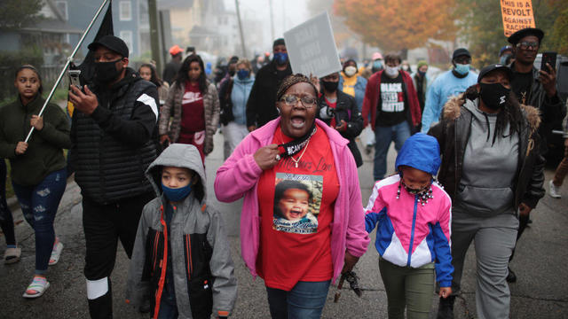 Waukegan Illinois Protests Marcellis Stinnette 