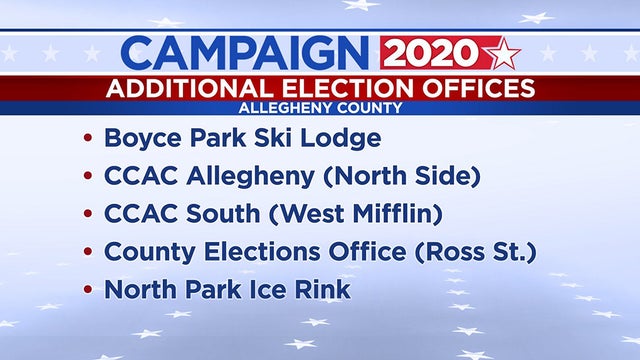 Additional Elections Offices 