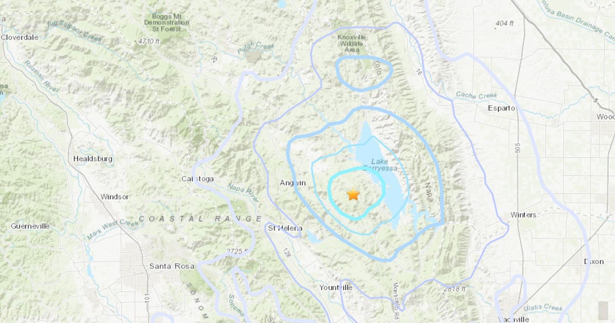 Monday Morning Quake Rattles Wine County; 3.6 Magnitude Near Angwin