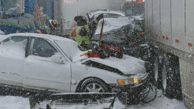 snowy roads crashes highway 36 johnstown 