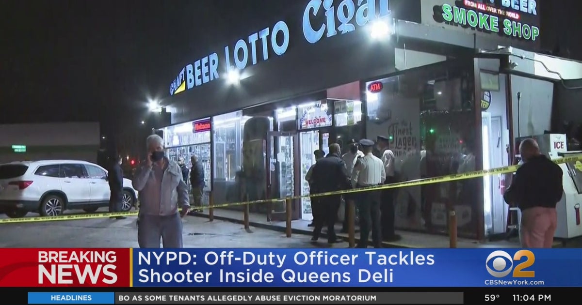 NYPD Officer Tackled Gunman Who Opened Fire During Argument With Clerk
