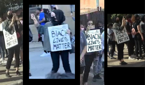 Dallas protesters 