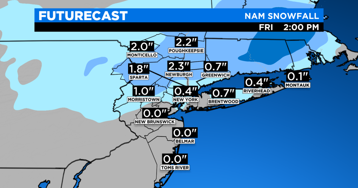 New York Weather: CBS2's 10/30 Friday Afternoon Forecast - CBS New York