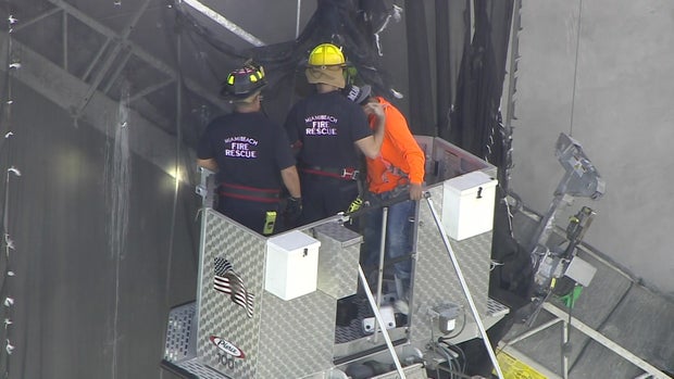 Miami Beach Scaffold Rescue 