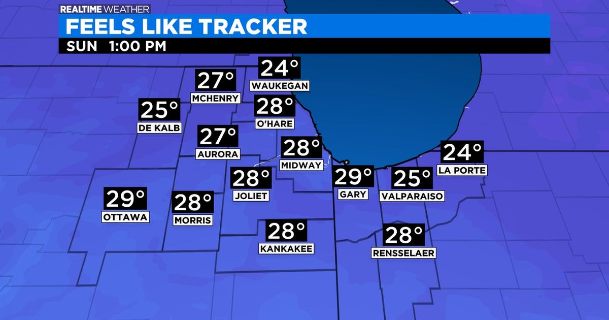 Chicago Weather: A Cold And Blustery Sunday Ahead - CBS Chicago