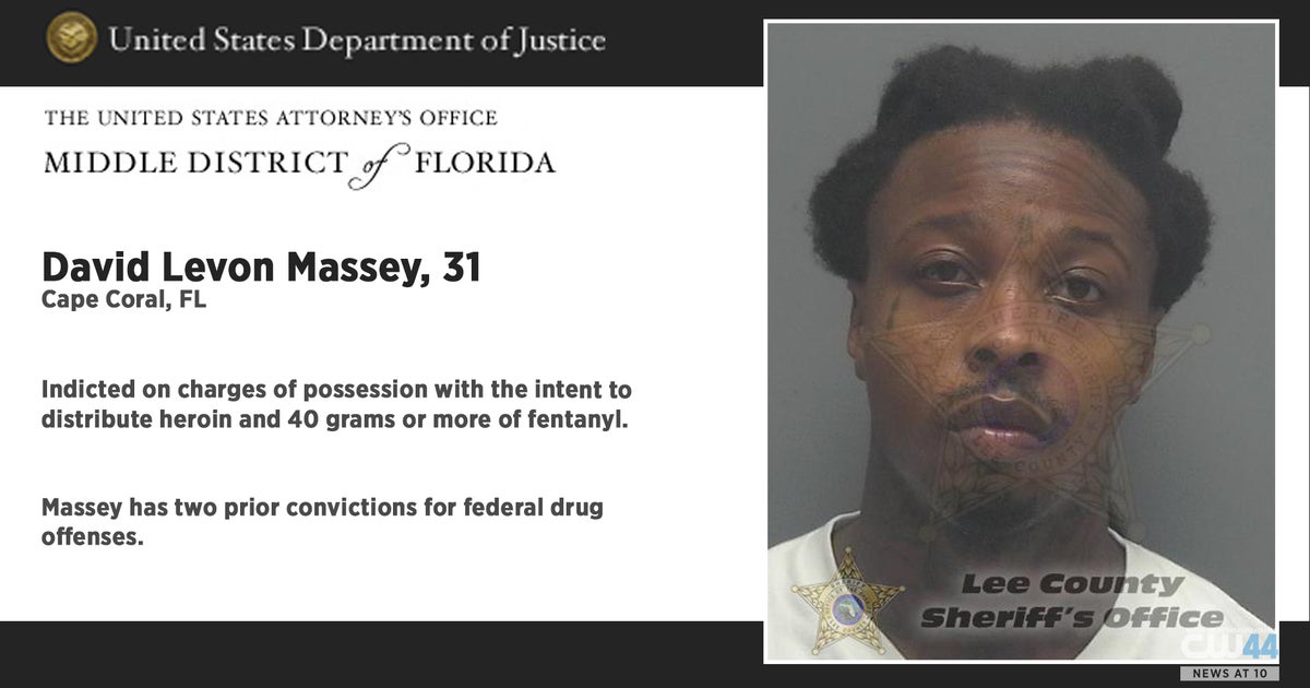 Recently Released Florida Man Indicted For Third Federal Drug Charge