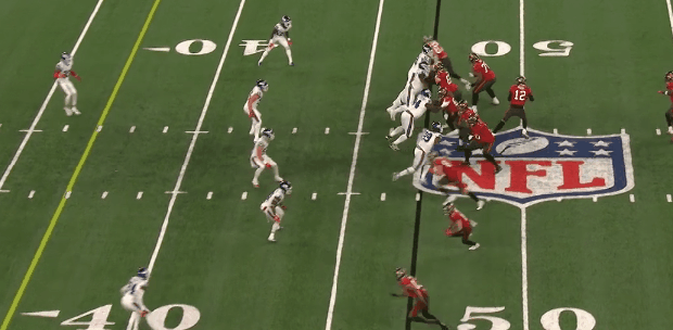 Brady incomplete to Miller 