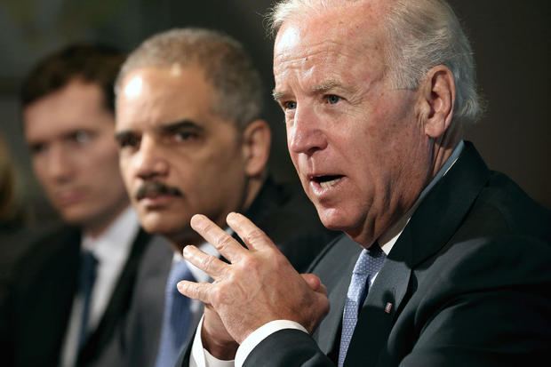 Biden Meets With Victims' Groups And Gun Safety Organizations 
