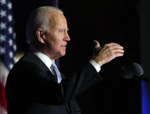 President-Elect Joe Biden And Vice President-Elect Kamala Harris Address The Nation After Election Win 