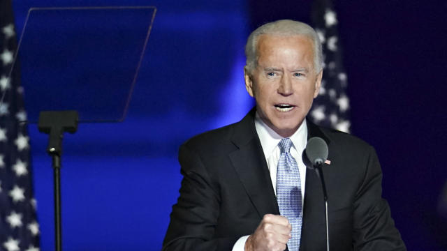 Joe Biden Delivers Remarks After Winning U.S. Presidency 