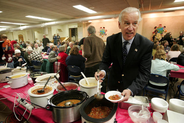 Joe Biden Begins First Presidential Campaign Swing Through Iowa 
