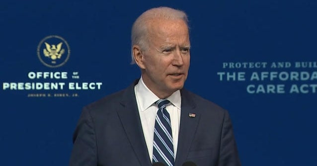 Biden says his transition is moving ahead with or without assistance from Trump administration - CBS News