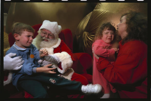 Children Fearing Santa Claus 