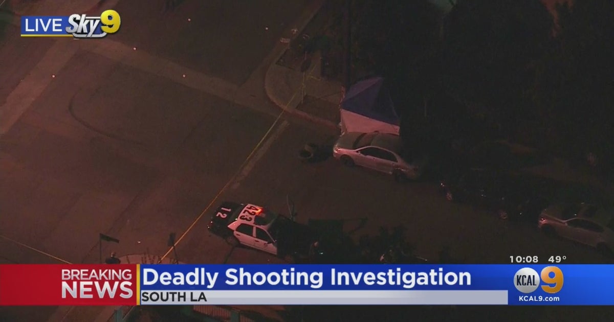 Man In His 50s Shot, Killed In South LA - CBS Los Angeles