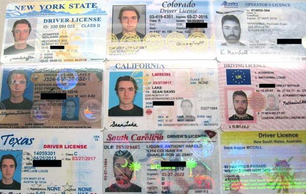 Ross Ulbricht fake IDs 