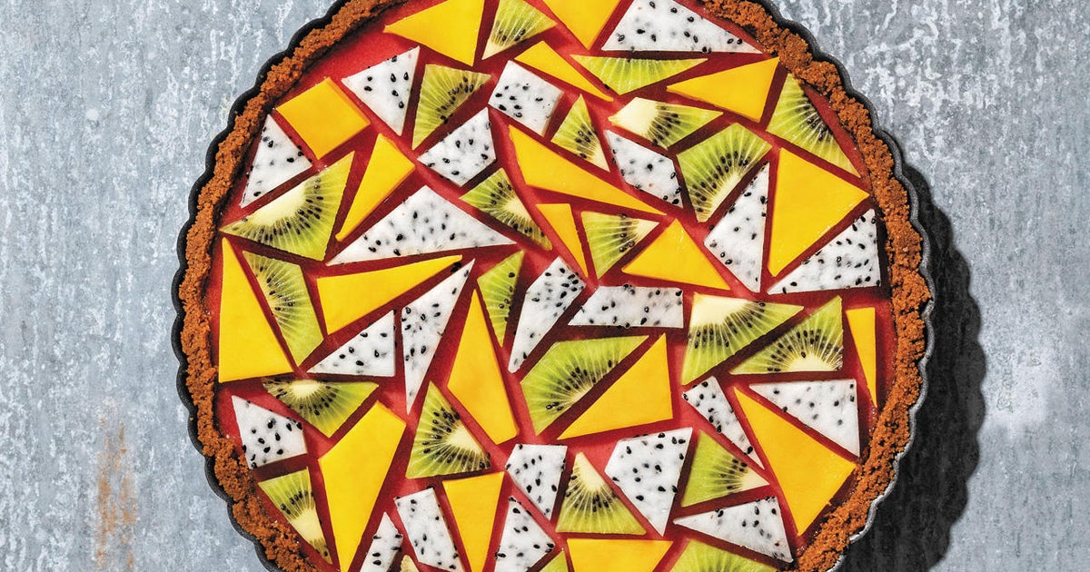 Pie recipe Happy As A Gram, from Lauren Ko's "Pieometry" CBS News
