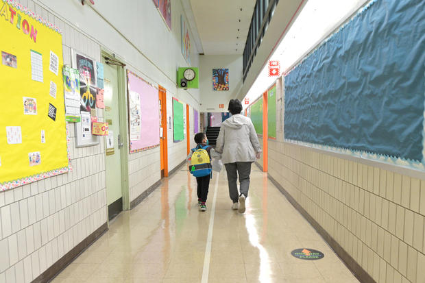 New York City School Children Return To In-Person Classes 