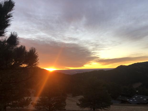 Boulder Sunrise 